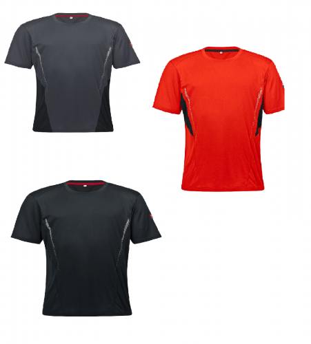 Bullstar PERFORMANCE Funktionsshirt T-Shirt Laufshirt Sportshirt Fitness Neu 549